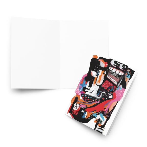 “Roky Erikson’s TV Room” Greeting card